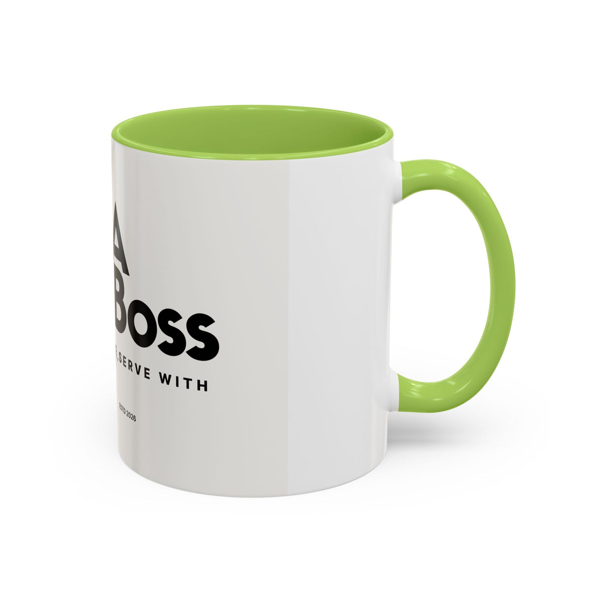 PTA Boss Coffee Mug — 'Lead with Purpose, Serve with Heart' Accent Mug (11/15oz)