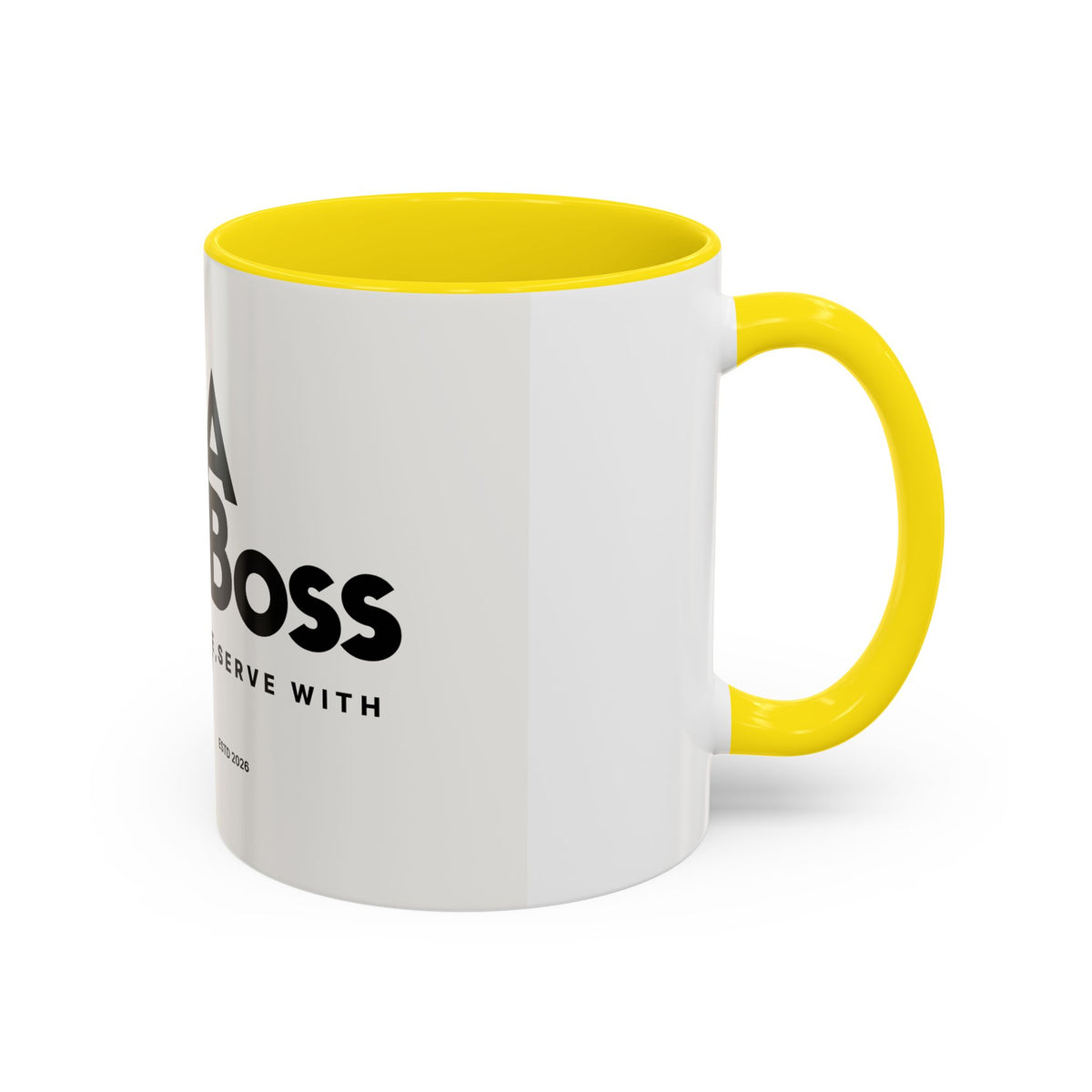 PTA Boss Coffee Mug — 'Lead with Purpose, Serve with Heart' Accent Mug (11/15oz)