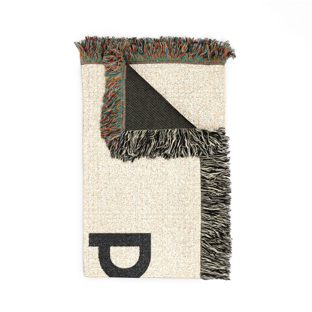 PTA Boss Woven Blanket — Cozy School Leader Throw with "Lead With Purpose, Serve With Heart"